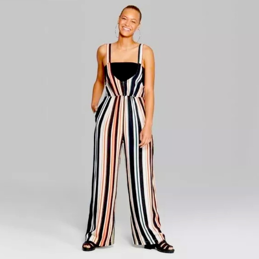 Cute 🌟 Wild Fable Striped Jumpsuit Size S